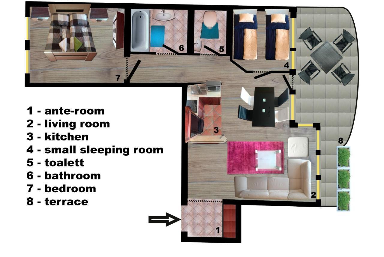 Merry&Car - Huge Balcony + Living Room + 2Br Budapest Exterior foto